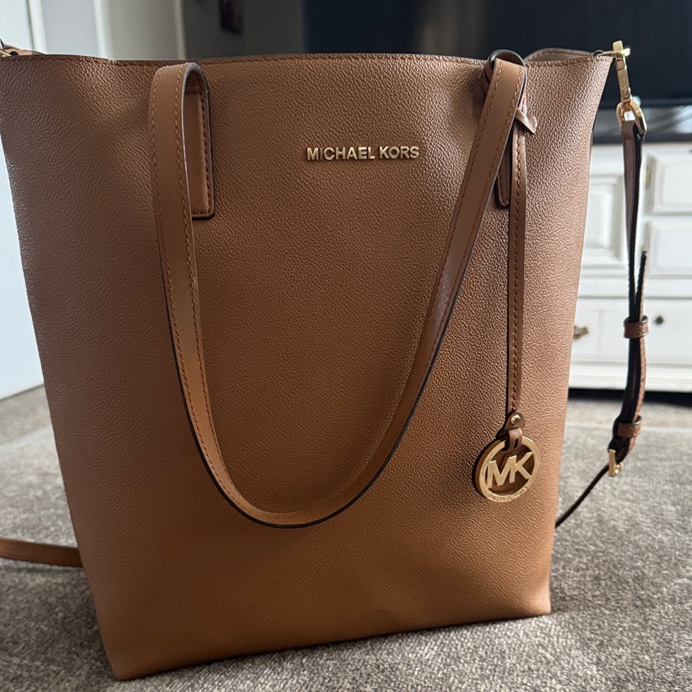 Michael Kors Tan Leather Tote